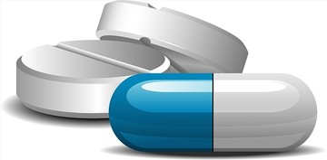 膠囊藥丸矢量圖