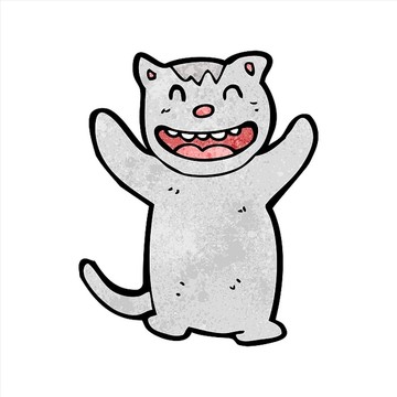 卡通貓咪插畫
