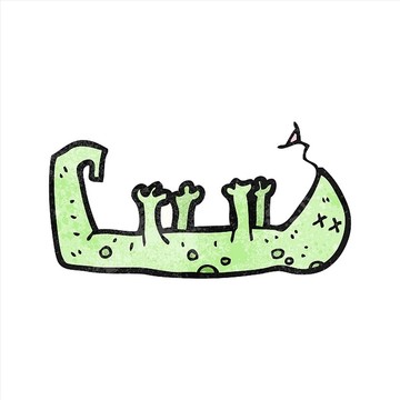 卡通動(dòng)物蜥蜴插畫