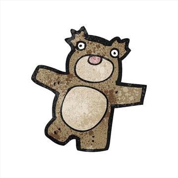 卡通熊插畫