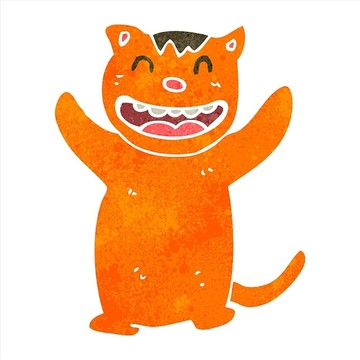 卡通貓咪插畫