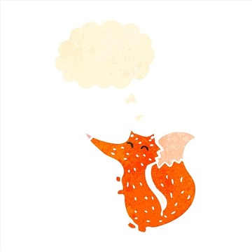 卡通狐貍插畫(huà)