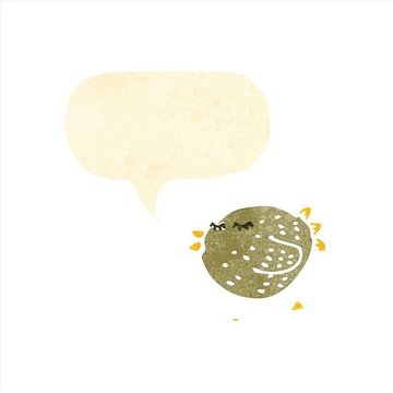 卡通小鳥(niǎo)插畫(huà)