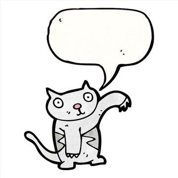 卡通貓咪插畫