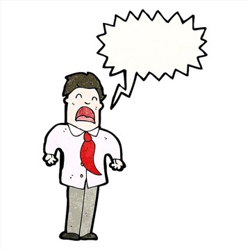 卡通商人插畫