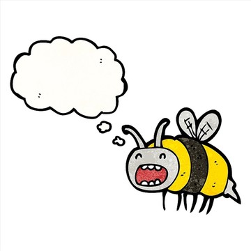 卡通蜜蜂插画