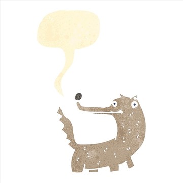 卡通動物插畫