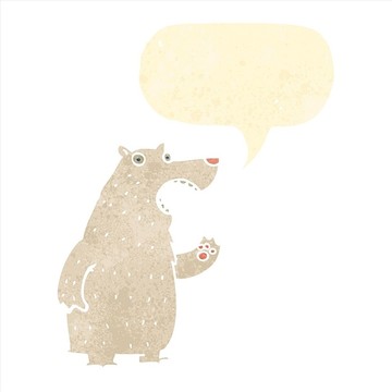 卡通動物插畫