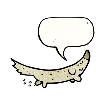 卡通狗狗插畫