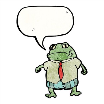 卡通青蛙插画