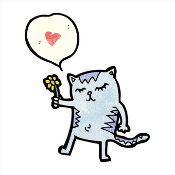 卡通貓咪插畫