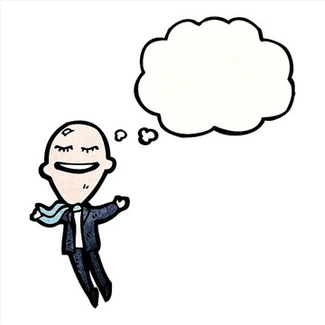 卡通男經(jīng)理插畫