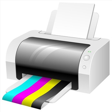 现代彩色打印机的CMYK彩色纸