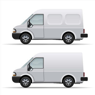 卡通汽車插圖設計