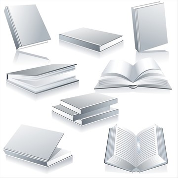 圖書矢量圖