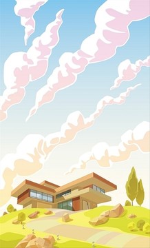 房子矢量圖