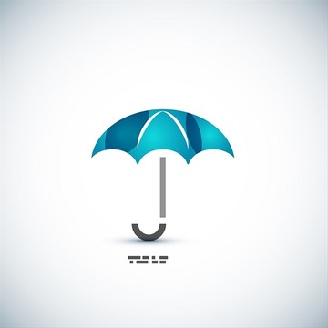 保护伞图标设计