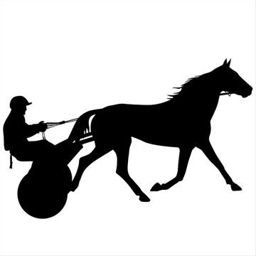 動物馬矢量圖