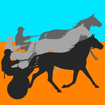動物馬矢量圖