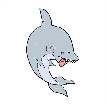 卡通鯊魚(yú)