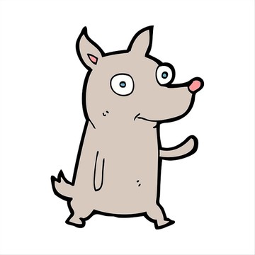 卡通動物插畫