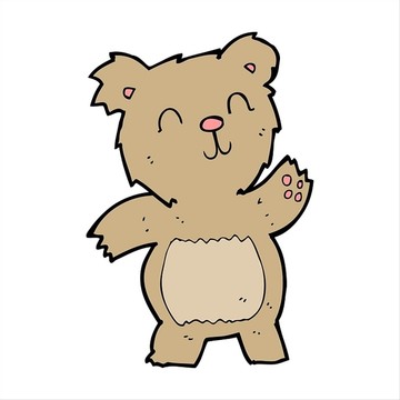卡通泰迪熊