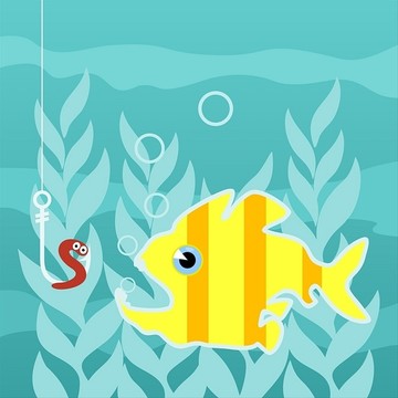 海洋魚矢量圖