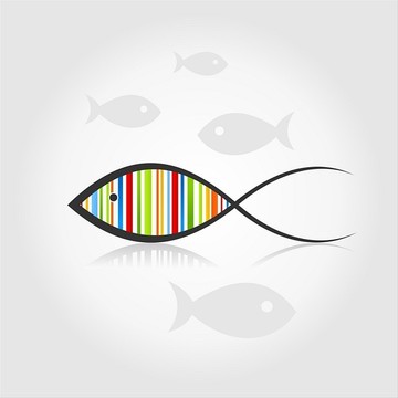 海洋生物矢量圖