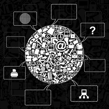 全球商業(yè)世界矢量插畫