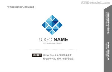 马赛克 logo设计