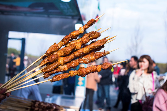 烤羊肉串