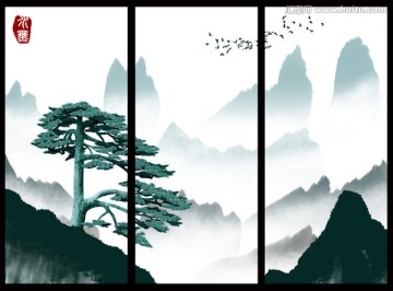 迎客松 黃山迎客松