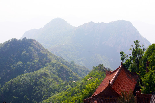 群山峻岭 盘山风景