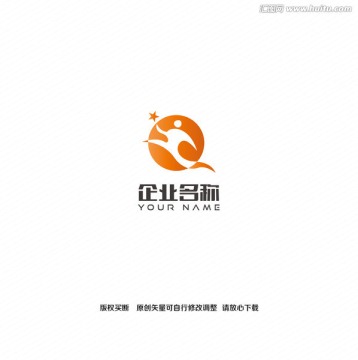 奔跑的人logo