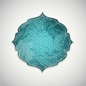 老年紙標(biāo)簽矢量插圖