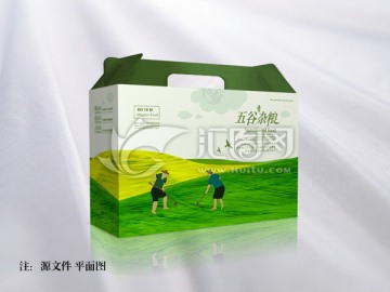五谷包裝（平面圖）