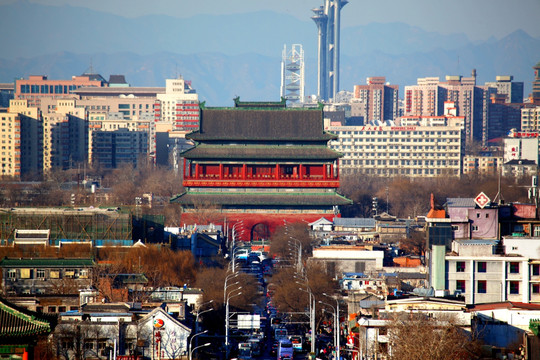 北京城 北京 俯视