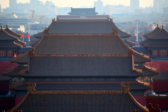 北京城 北京 俯視