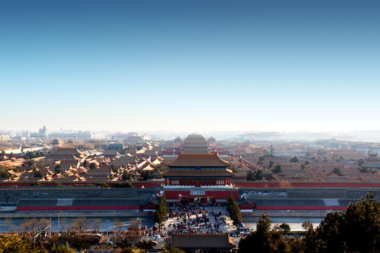 北京城 北京 俯視