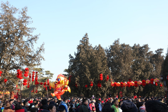 北京 地坛庙会 春节