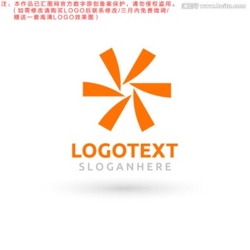花瓣 時(shí)尚 簡潔 logo
