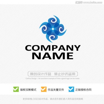 祥云 云科技 LOGO设计