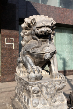 狮子 石雕