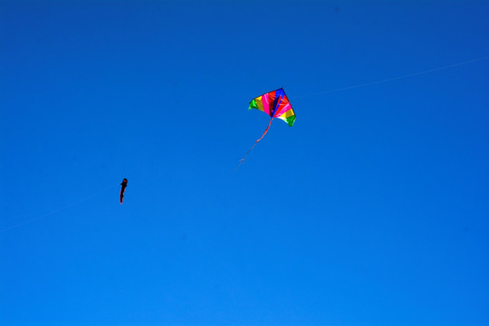 天空上的风筝