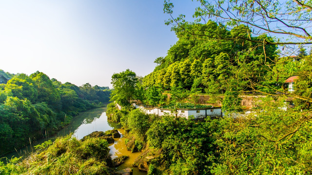 青城后山