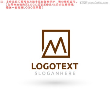 M字母LOGO