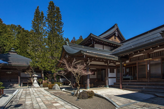 日本高野山一乘院建筑