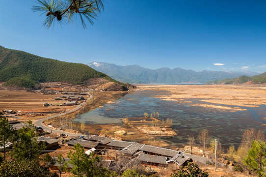 云南泸沽湖草海