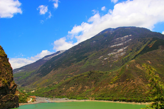 高山 湖泊