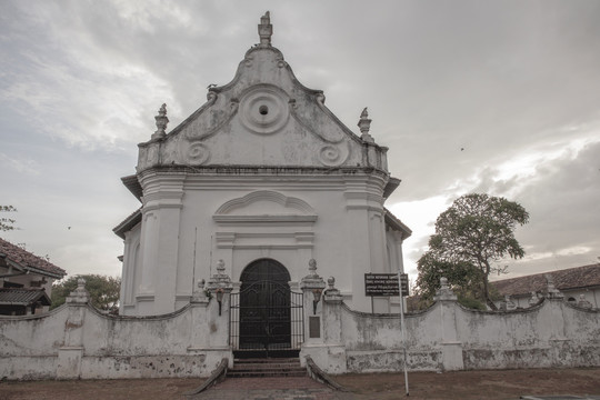斯里兰卡加勒古城教堂